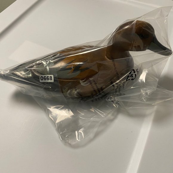 Beautiful Vintage Wooden Duck Decoy Hand Carved‎ Unsigned 10" - Picture 12 of 12